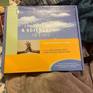 SAVE MARRIAGE NIB ART SCIENCE LOVE GOTTMAN INSTITUTE WORKSHOP KIT DVD